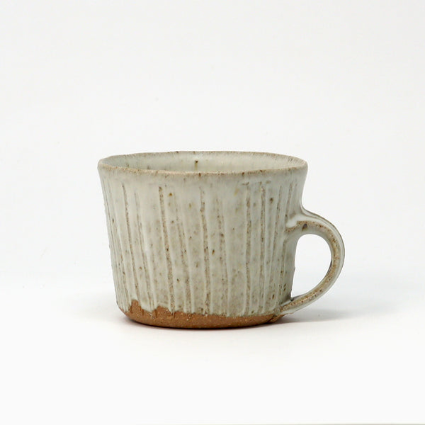 Textured Large Mug - Cornish Stone and Dolomite glaze