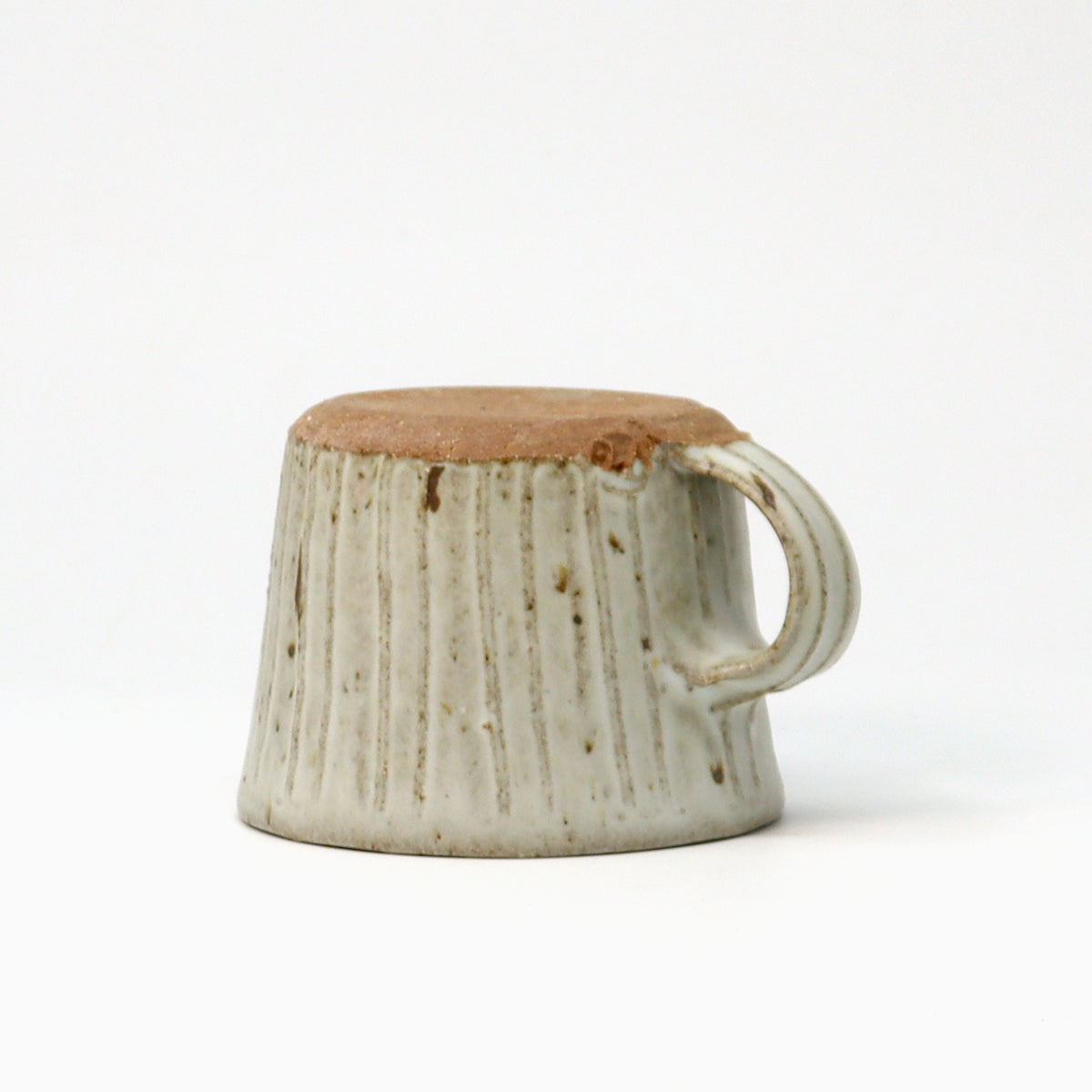 Textured Large Mug - Cornish Stone and Dolomite glaze