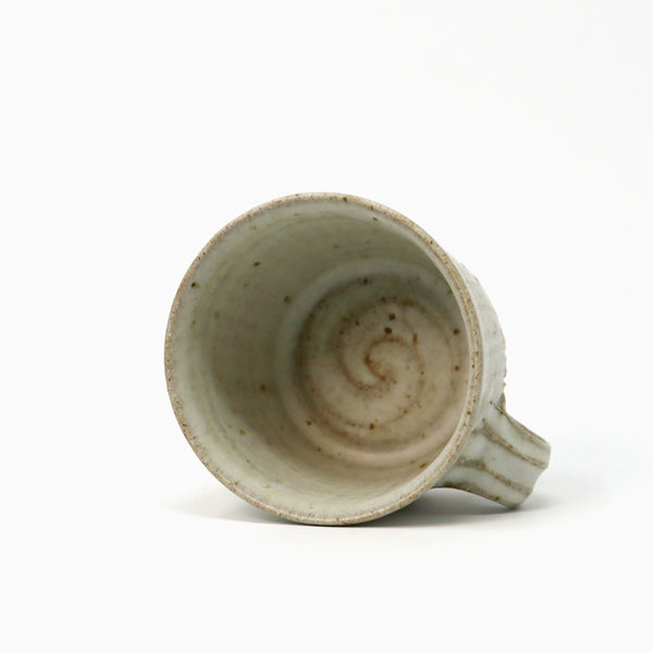 Textured Large Mug - Cornish Stone and Dolomite glaze