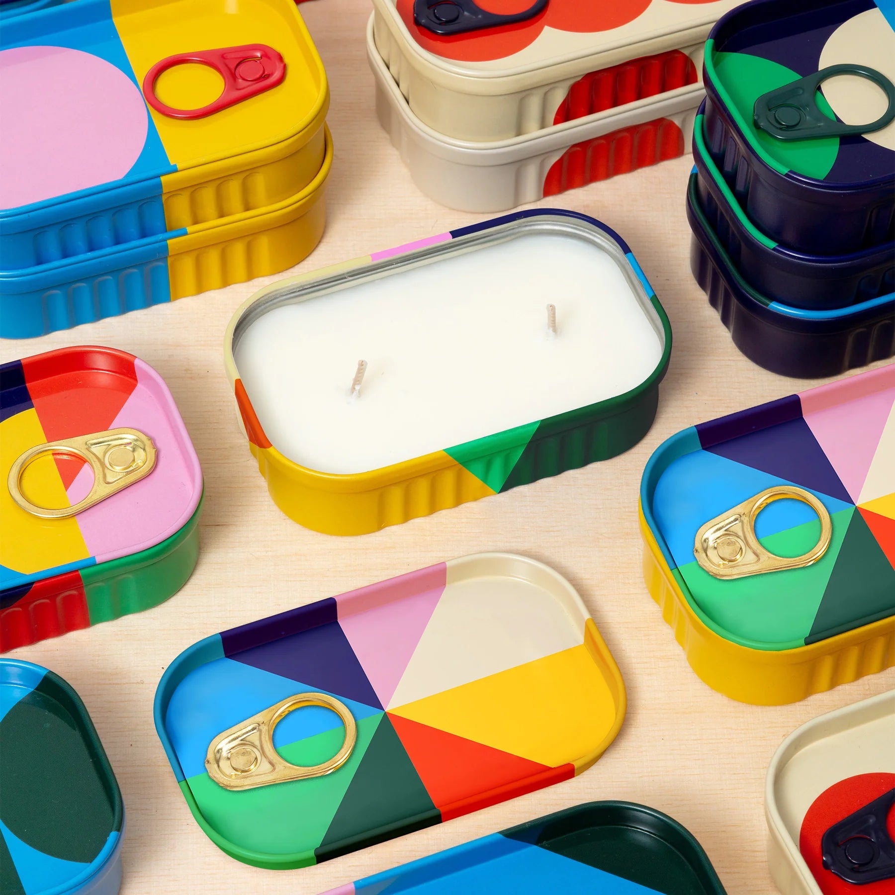 Tinned Goods - Season's Greetings Candle