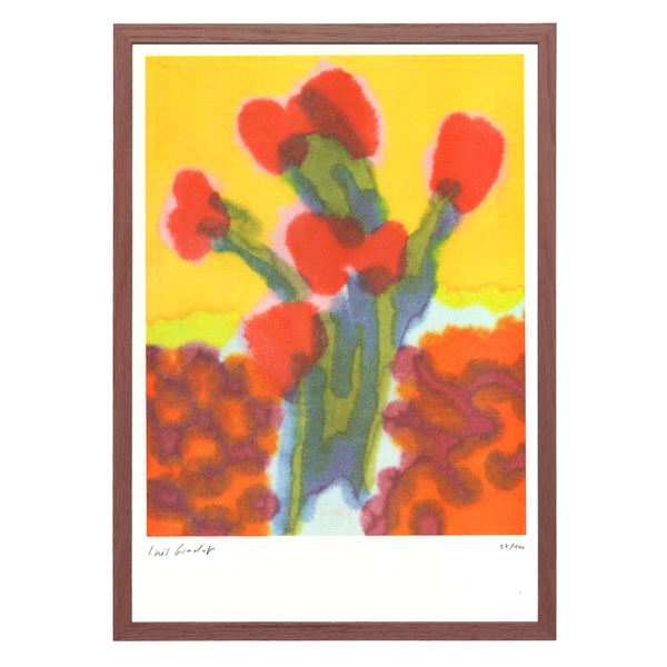 Tulips A3 Risograph Print
