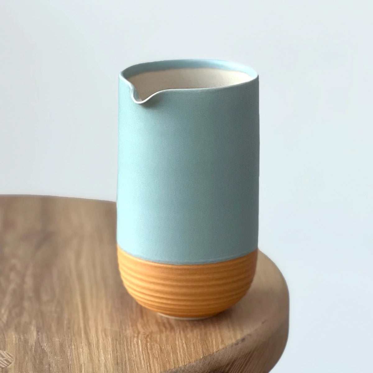 Two Tone Jug - Pistachio / Orange