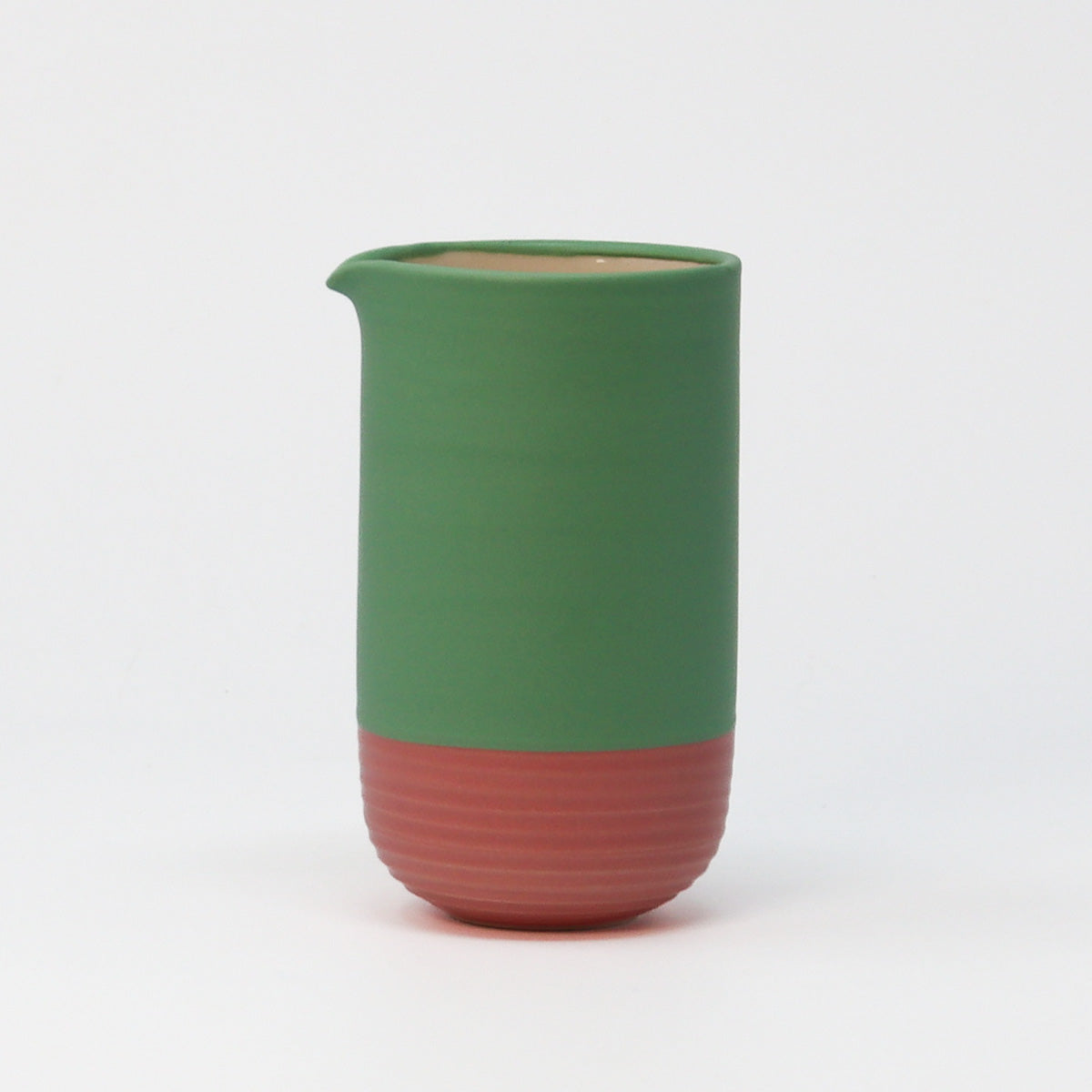 Two Tone Jug - Arsenic / Rose