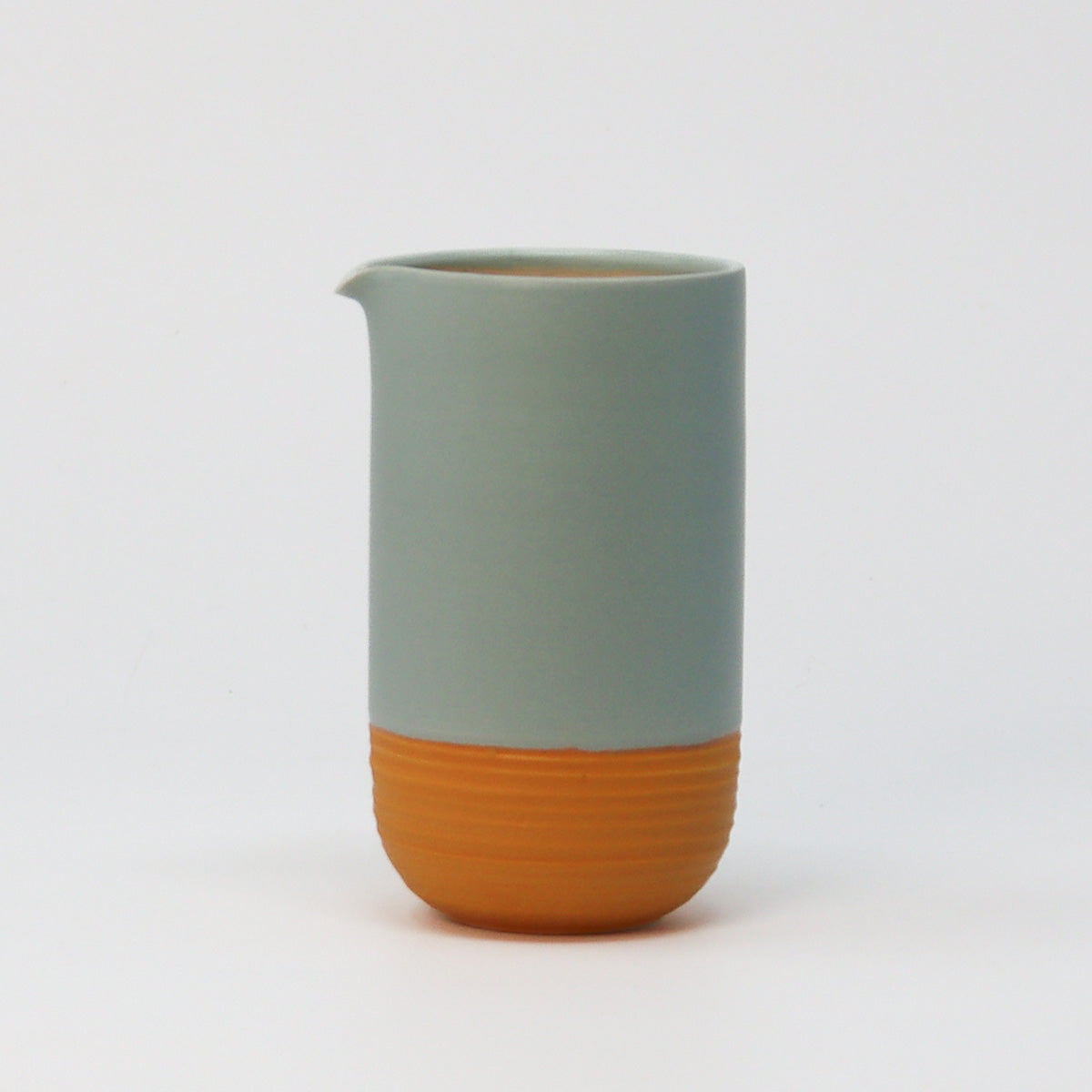 Two Tone Jug - Pistachio / Orange