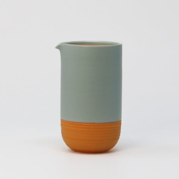 Two Tone Jug - Pistachio / Orange
