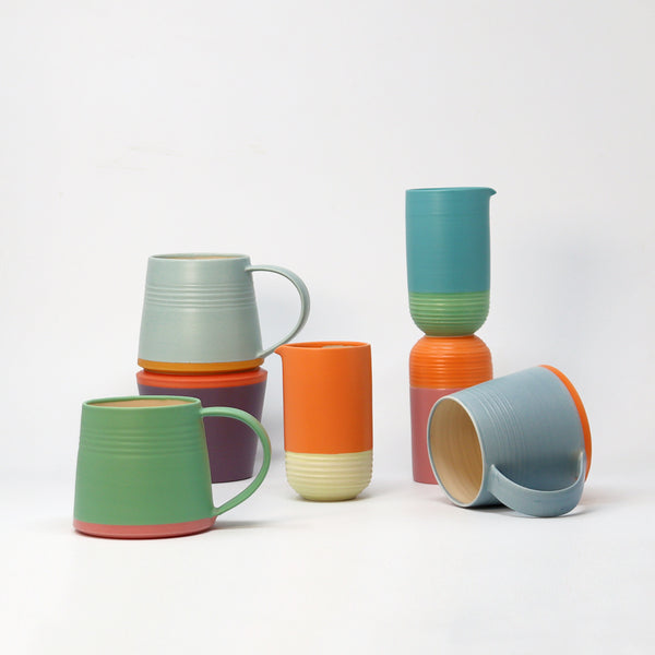Two Tone Jug - Teal / Green