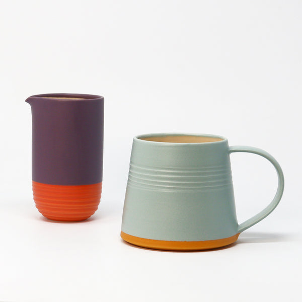 Two Tone Jug - Grape / Coral