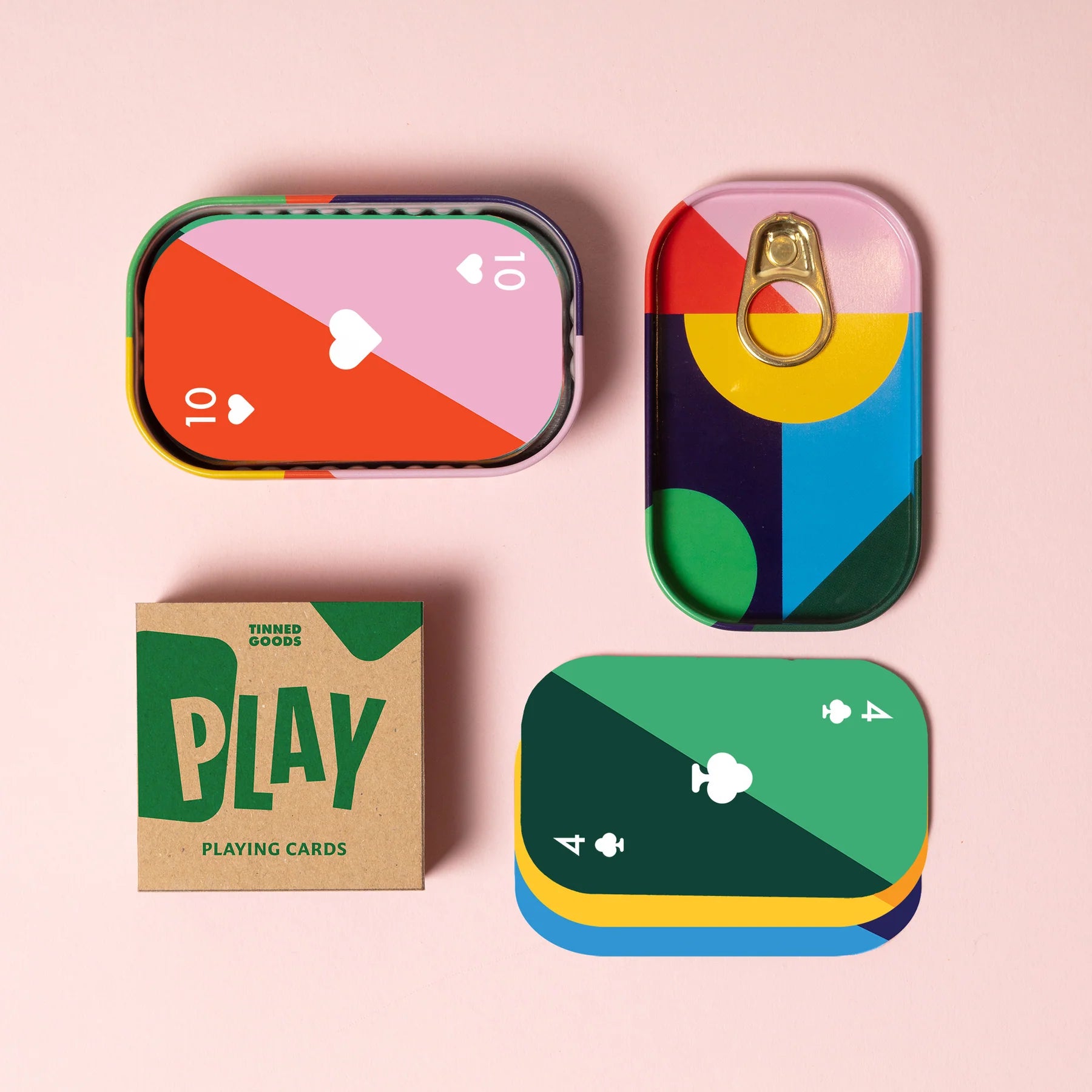 Tinned Goods - Travel Playing Cards