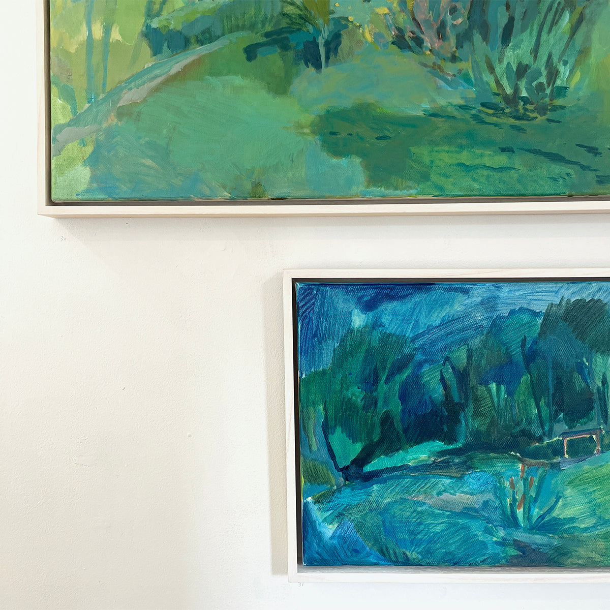 Pathway in Teal, Los Quetzales National Park, Costa Rica