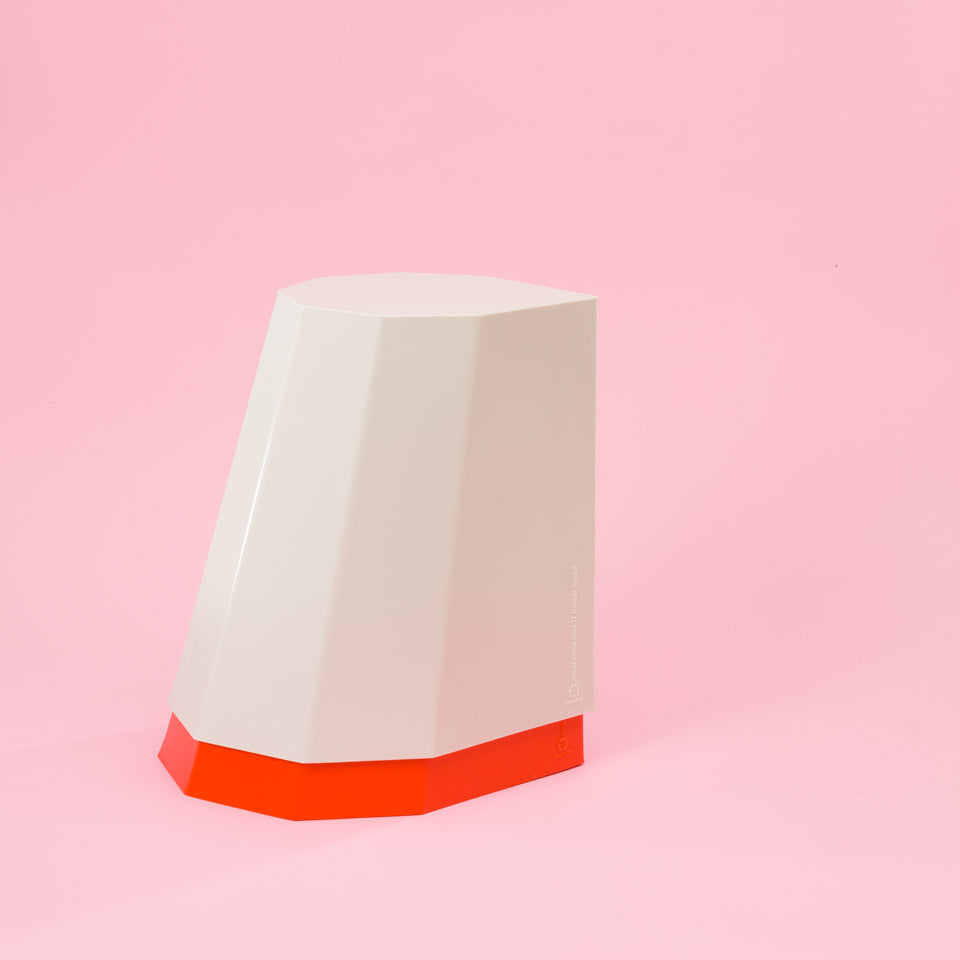 Arnold Circus Stool - White