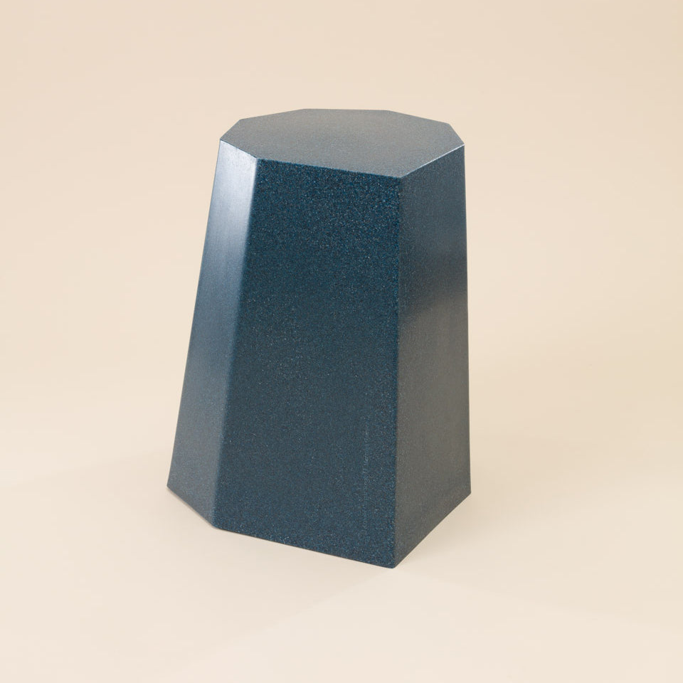 Arnold Circus Stool - Mottled Blue