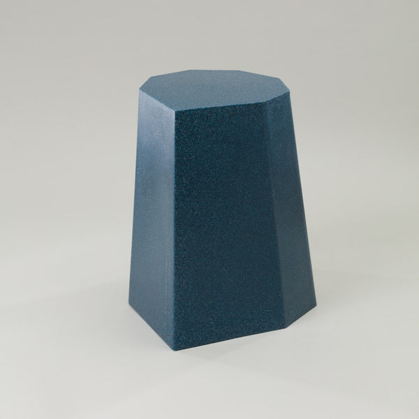 Arnold Circus Stool - Mottled Blue