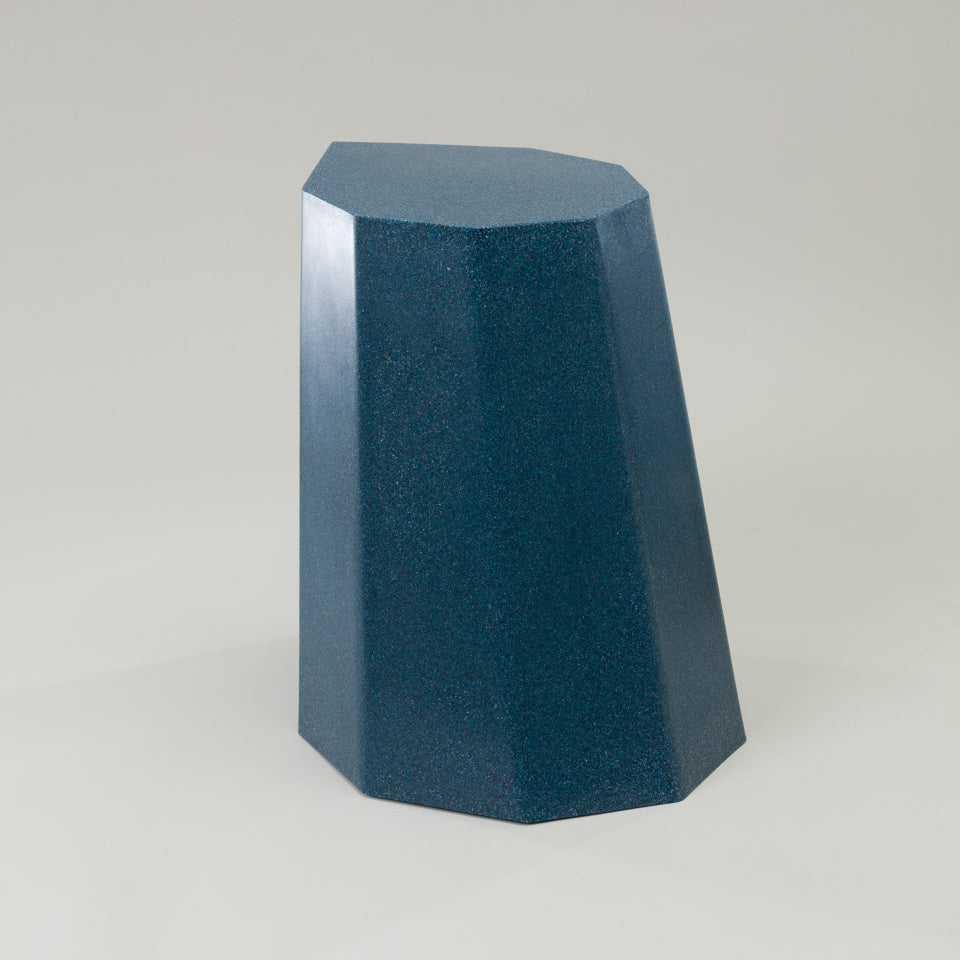 Arnold Circus Stool - Mottled Blue
