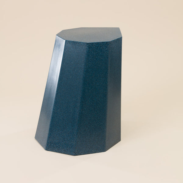 Arnold Circus Stool - Mottled Blue