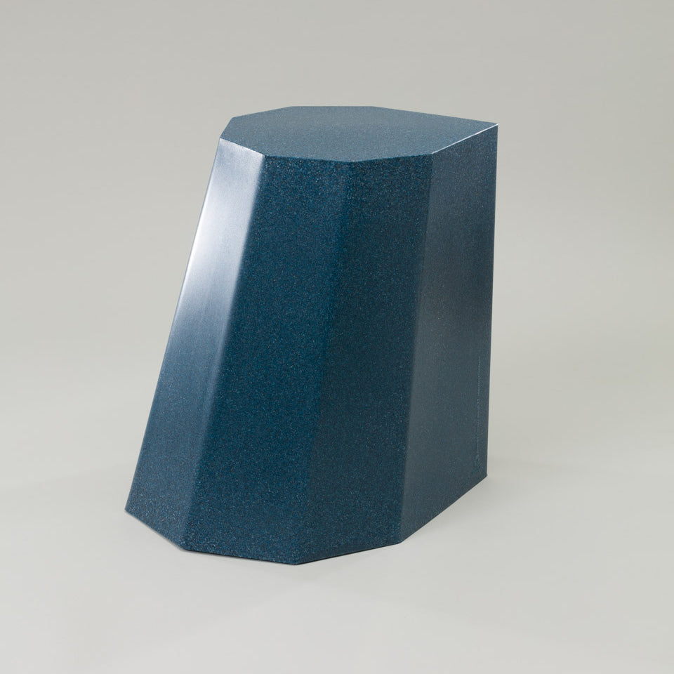 Arnold Circus Stool - Mottled Blue