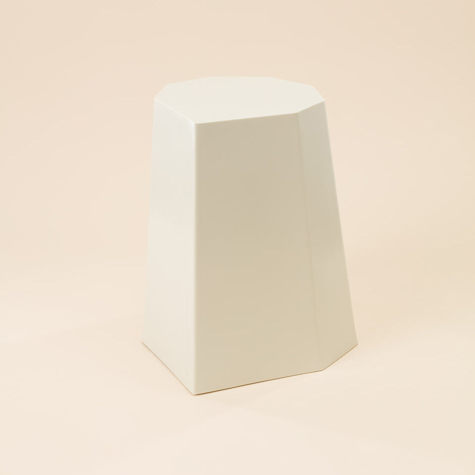 Arnold Circus Stool - White