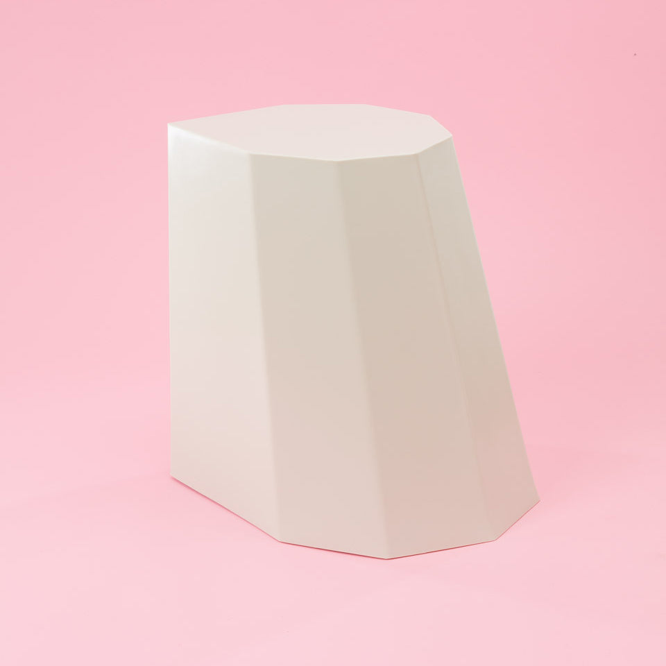 Arnold Circus Stool - White