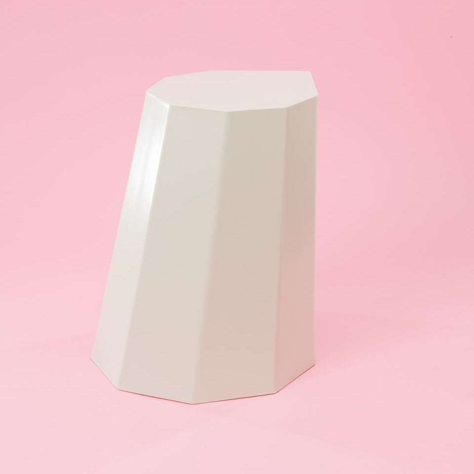 Arnold Circus Stool - White
