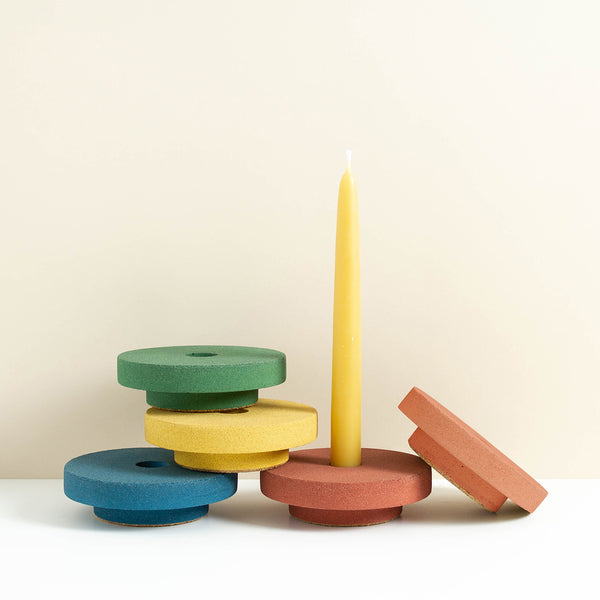 Alani Candle Holder Red