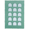 Arches Print Green