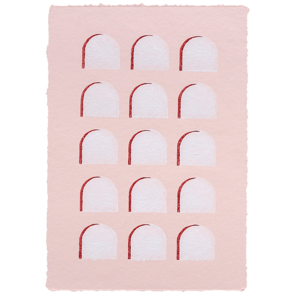 Arches Print Pink