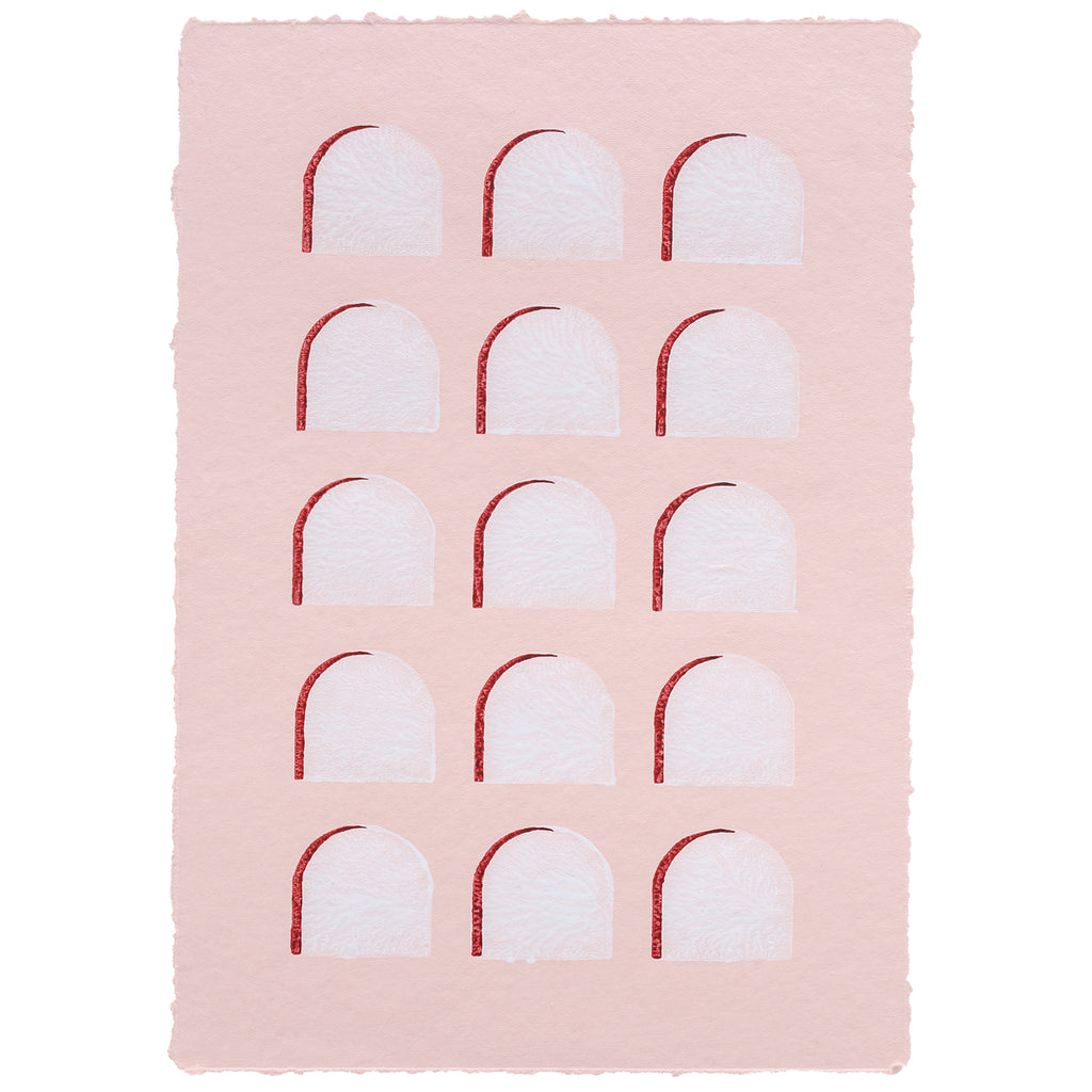 Arches Print Pink