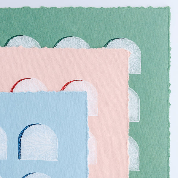 Arches Print Pink