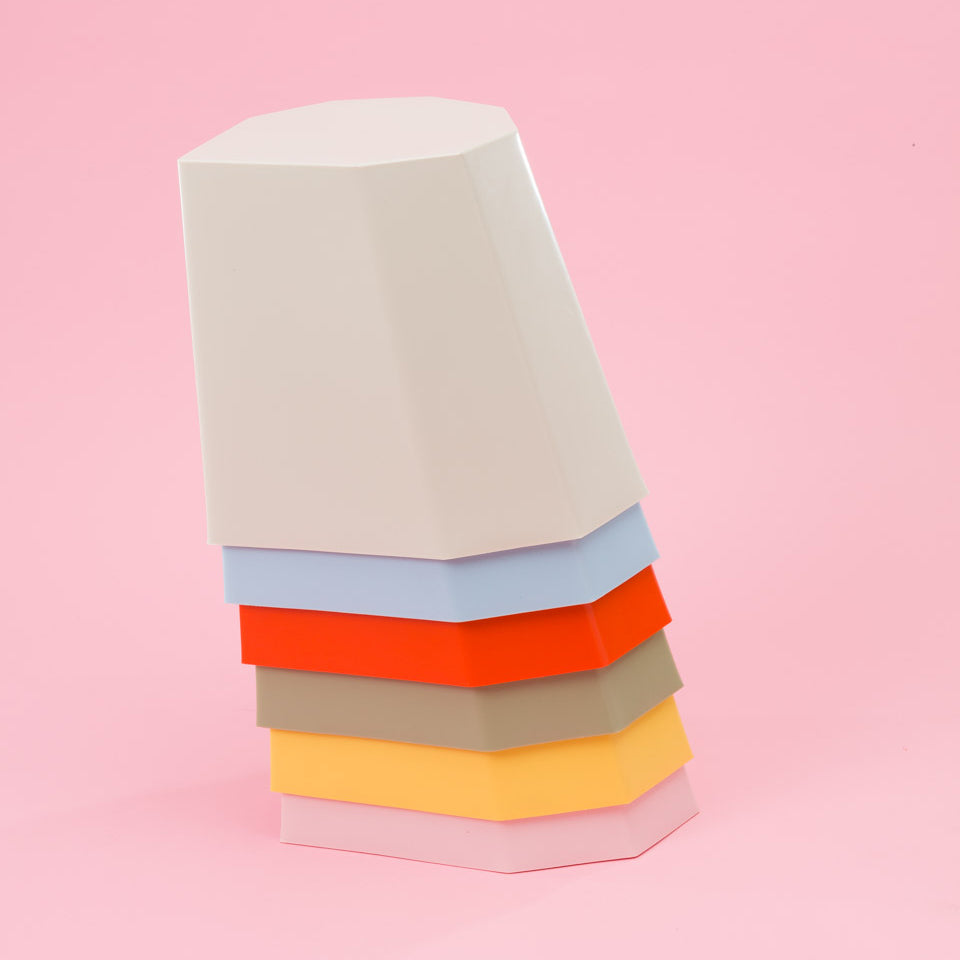 Arnoldino Stool - White