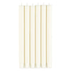 Eco White Dinner Candles x 6