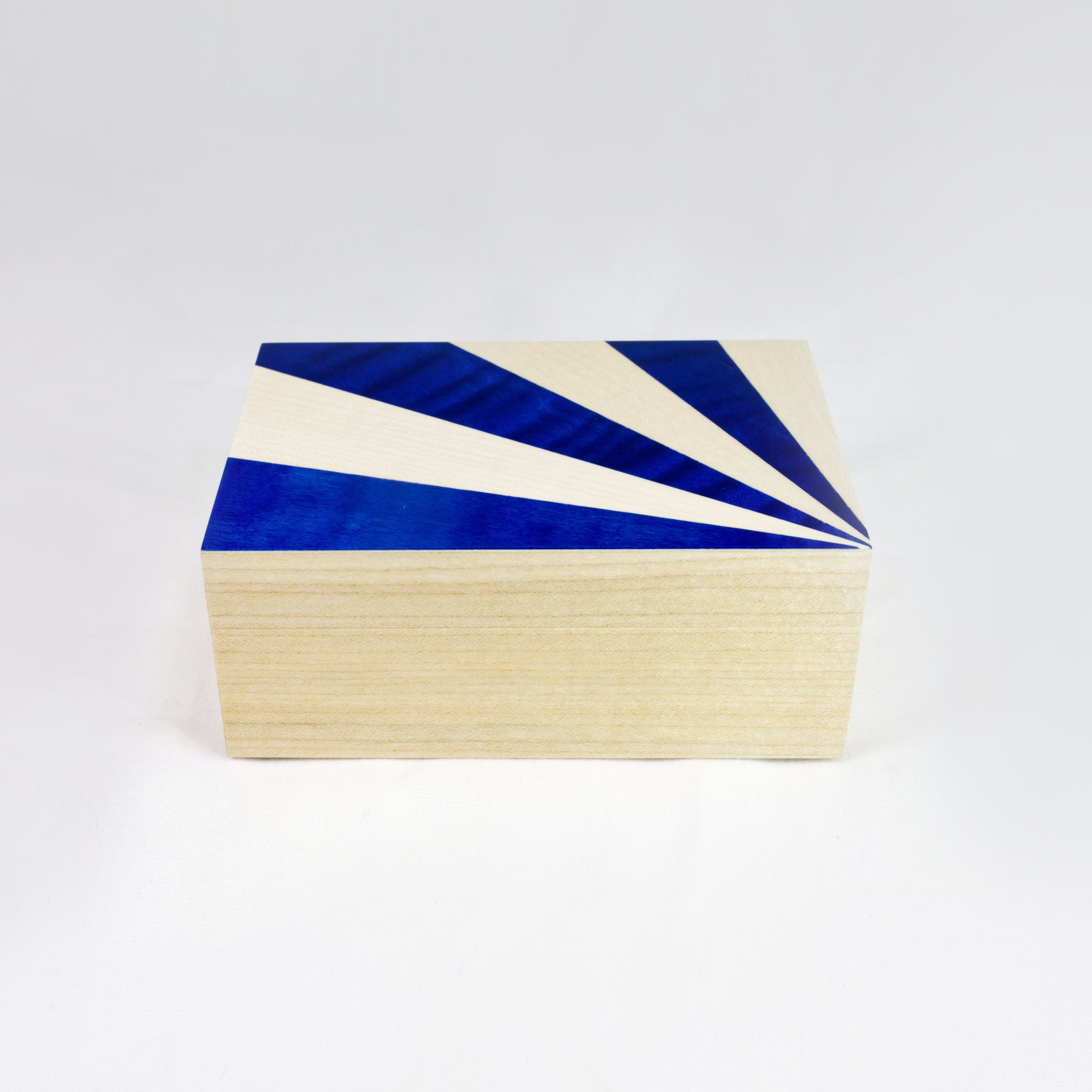 Blue Fan Tray Box