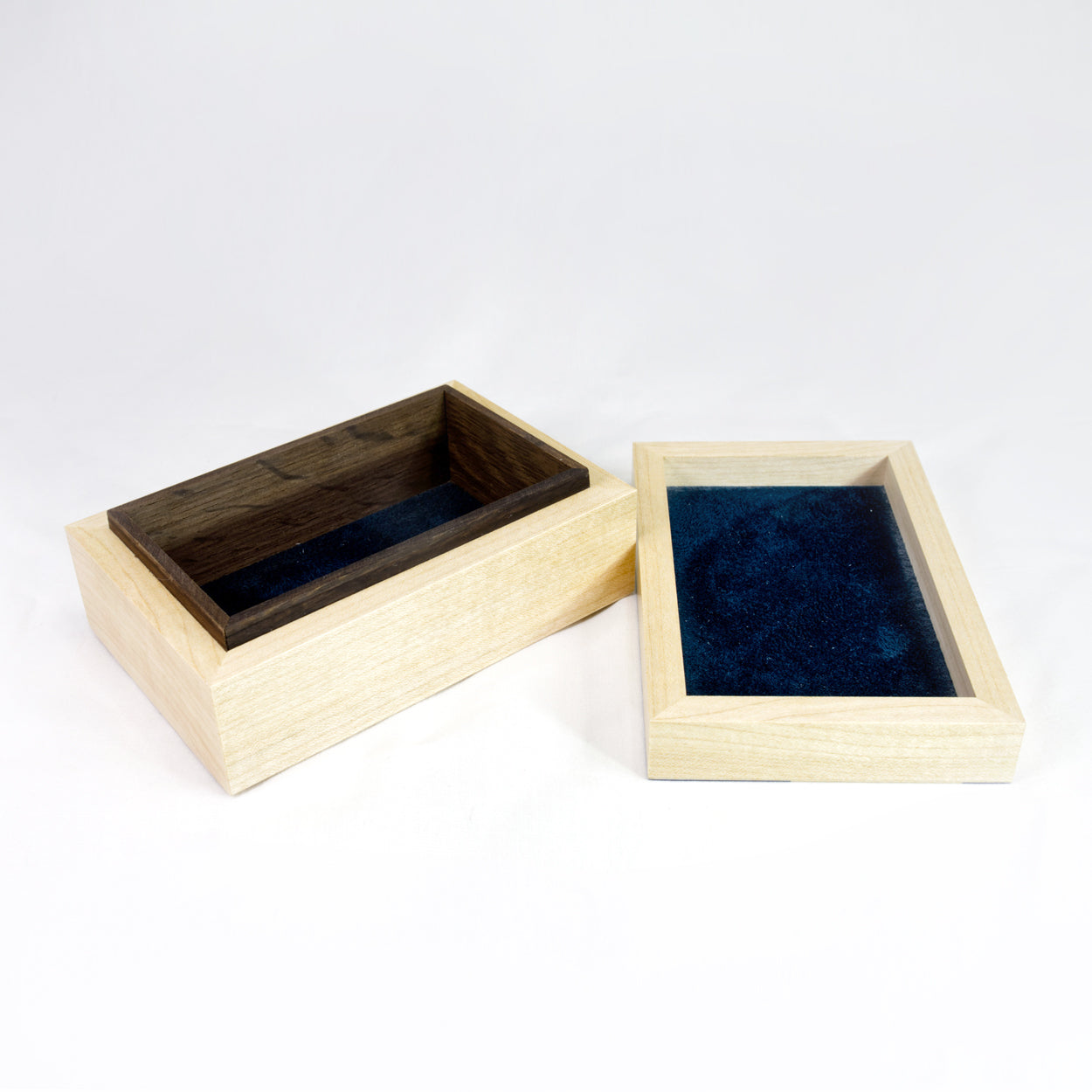 Blue Fan Tray Box