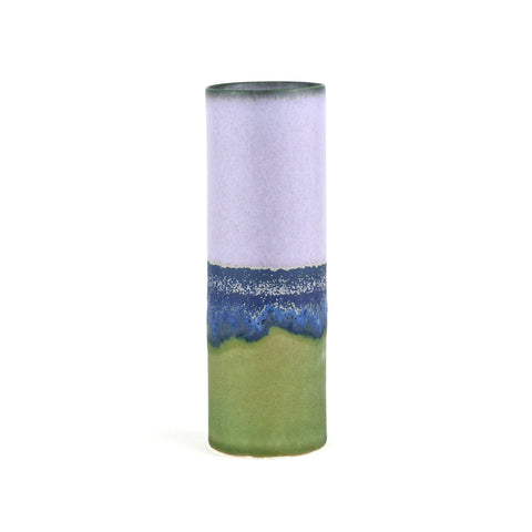 Cylinder Vase Lilac/Green