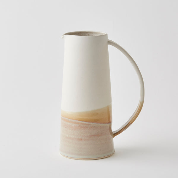 Rainbow Medium Jug White/Stone Gloss