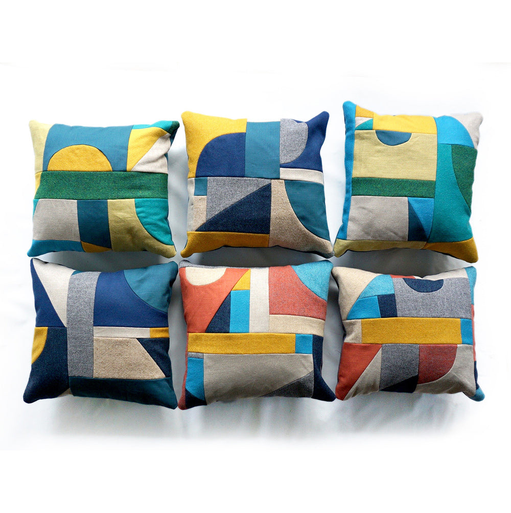 Patchwork Medium Square Cushions