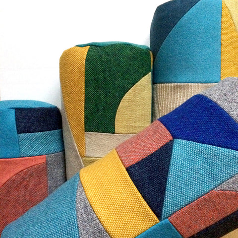 Patchwork Bolster Cushions