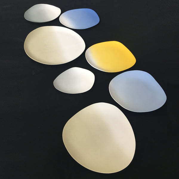 Porcelain Gradient Plates – Kobi & Teal