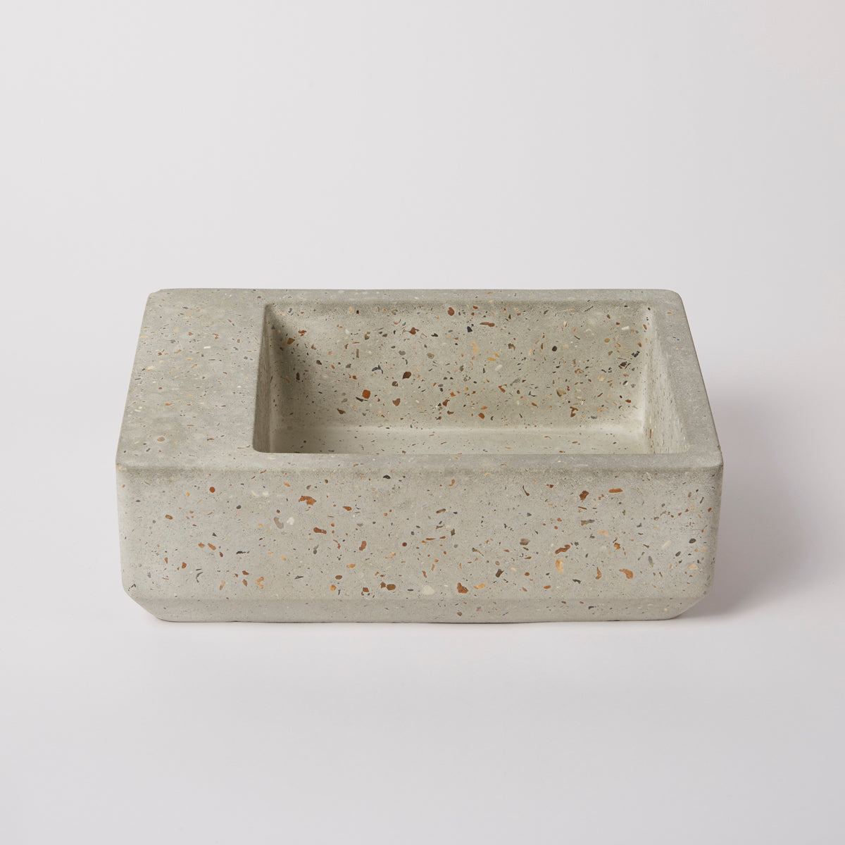 Mulberry B Concrete Bowl Mottled
