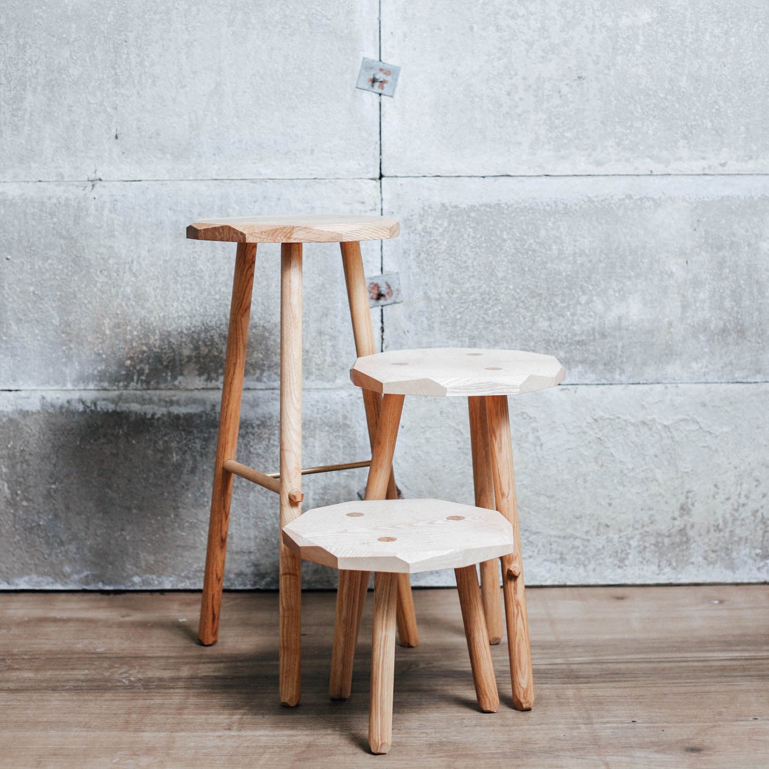 PLANE Tall Stool - Kobi & Teal