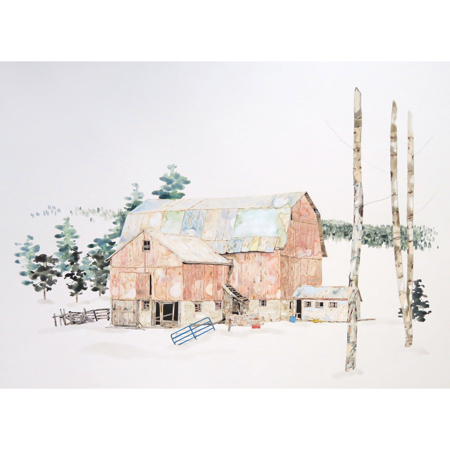Pink Barn, Chalk River