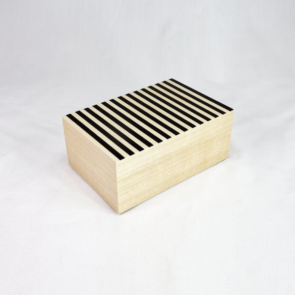 Pinstripe Tray Box Sycamore