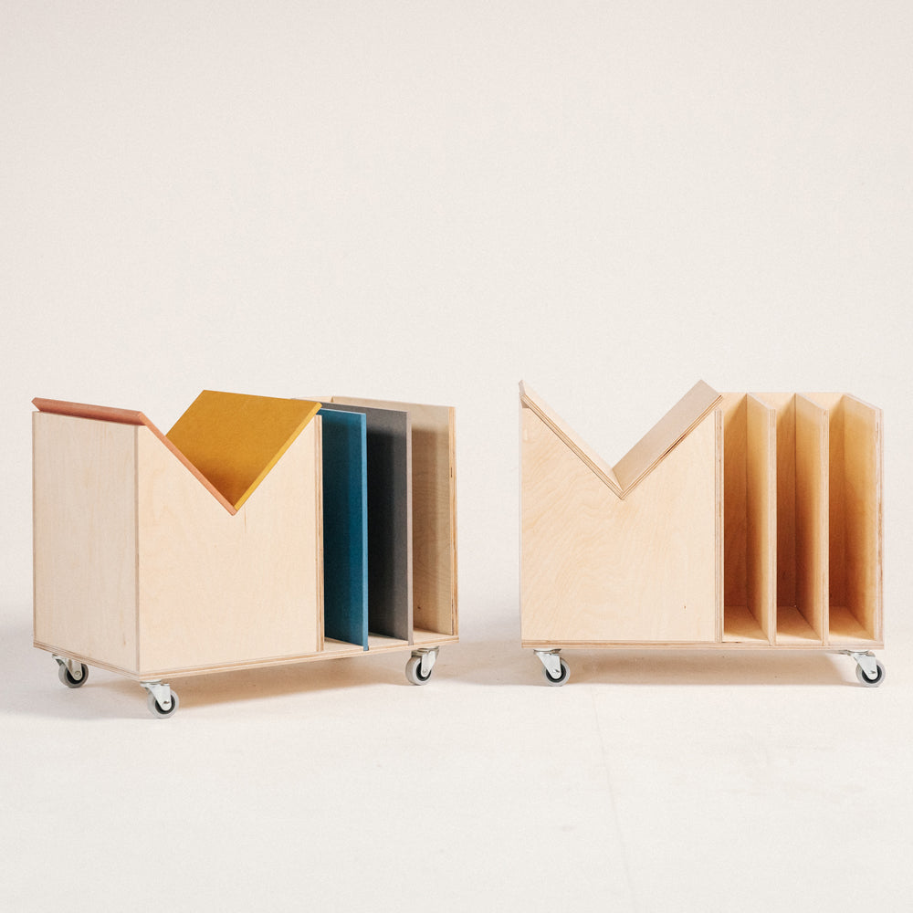 A Dolly Full of Records to See (valchromat)