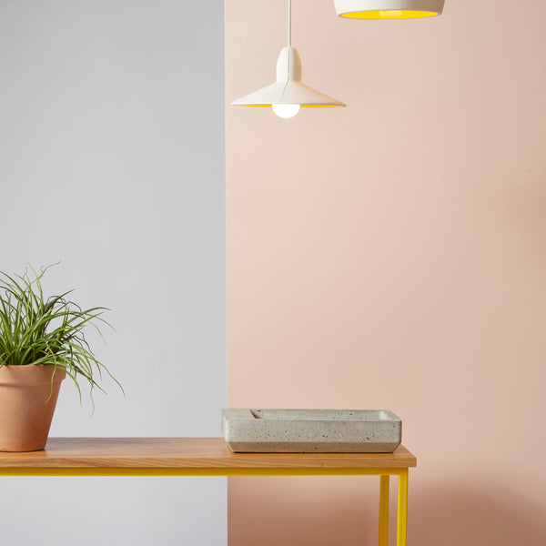 Mulberry A Concrete Bowl Grey - Kobi & Teal