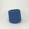 Klein Blue Tilted Porcelain Vessel